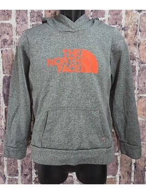 The North Face Gray Pullover Hoodie Small
